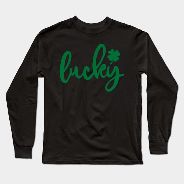 St Patricks day Long Sleeve T-Shirt by valentinahramov